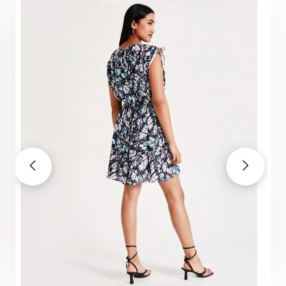 Basque drawstring mini dress - Picture 3 of 6